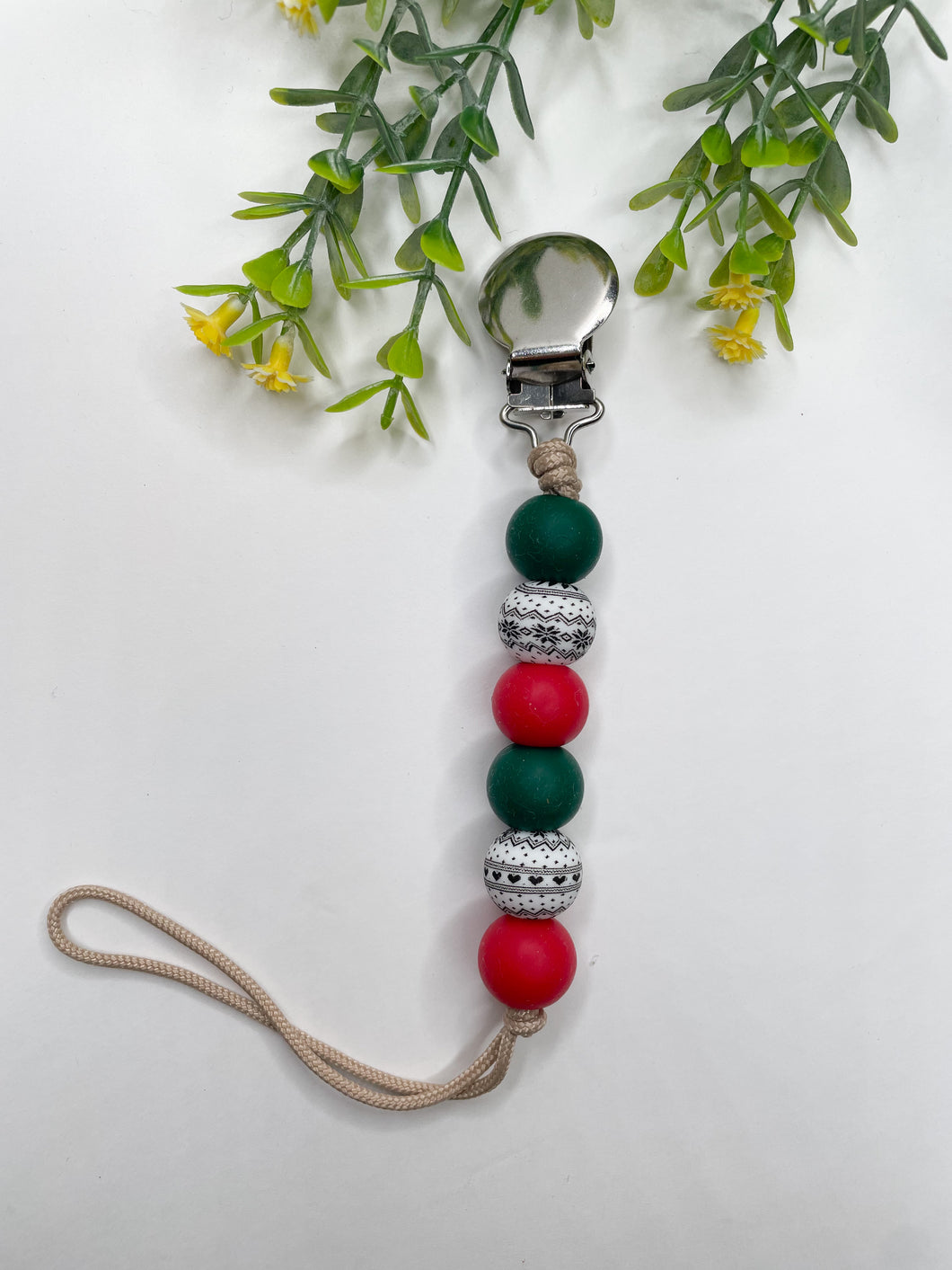 Christmas Sweater Paci Clip