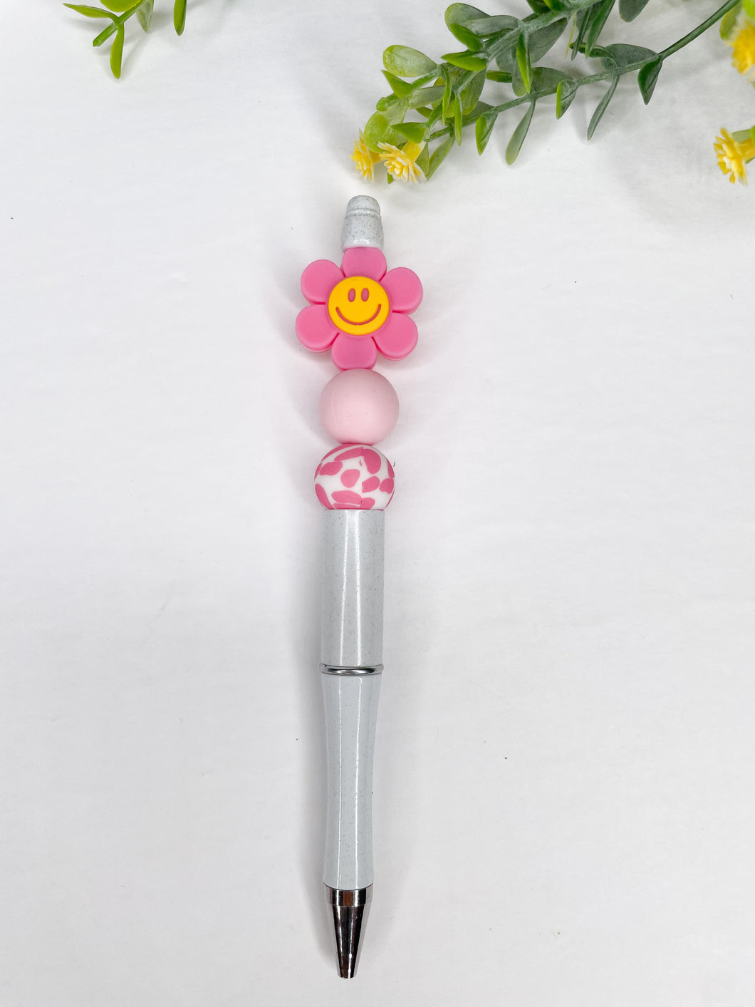 Pink Daisy Pen