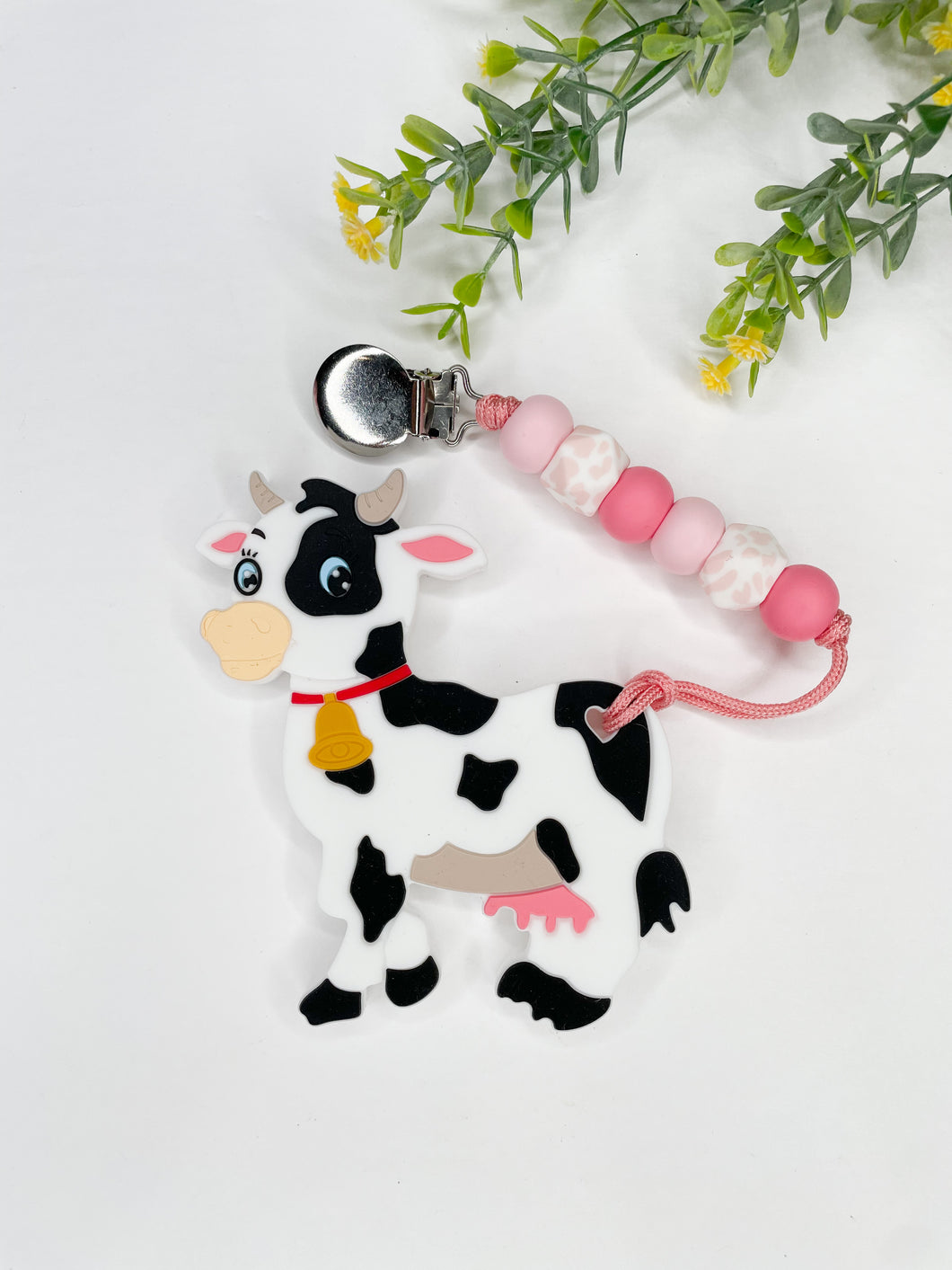 Rosie the cow Paci and Teether Set