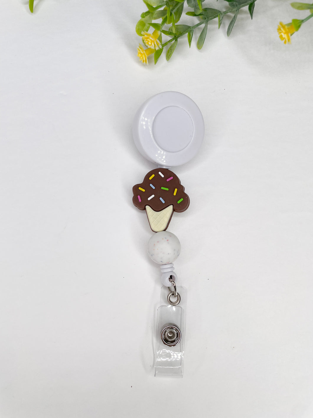 Chocolate Ice Cream Badge Reel – Bring Me Home Designs
